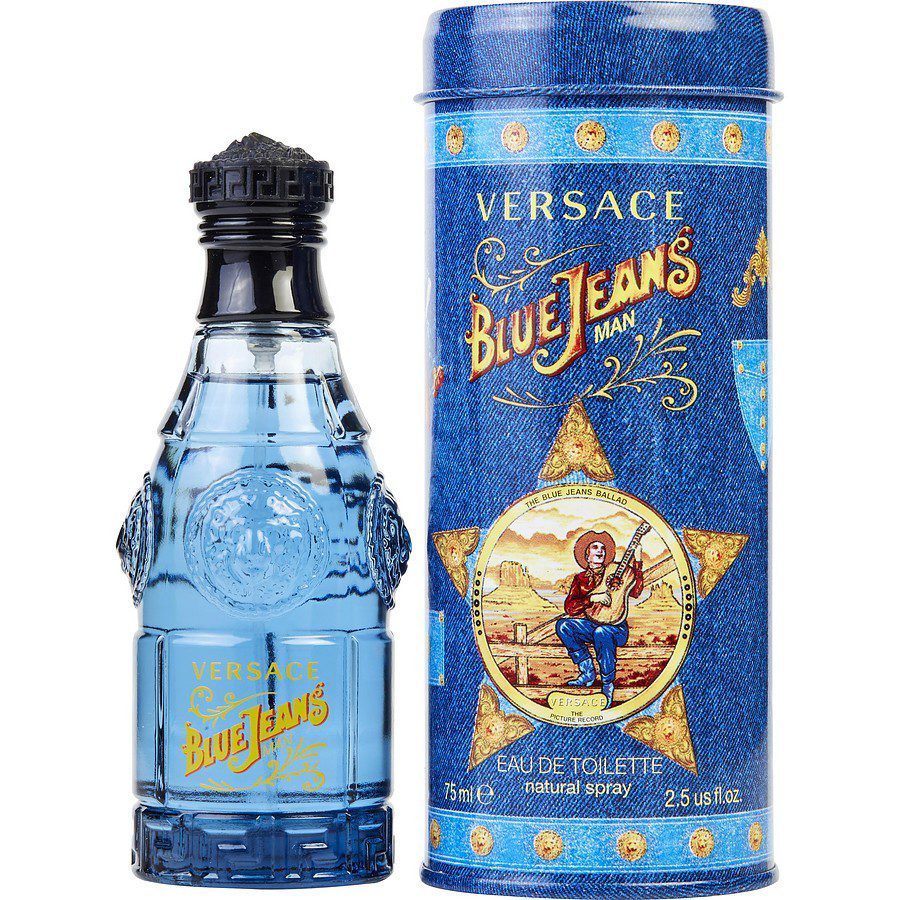 versace blue perfume